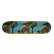 Giraffen-Skateboard Individuelle Skatedecks
