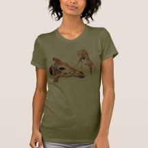Giraffen-Tarnungs-T-Shirt