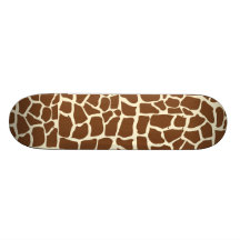 Giraffenmuster-Tierdruck Personalisiertes Deck