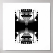 Gitarre Plakatdruck