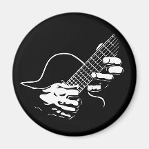 Gitarre übergibt II Kühlschrankmagnete