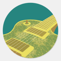 Gitarren-Aufkleber