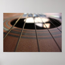 Gitarren-Nahaufnahme Plakatdrucke