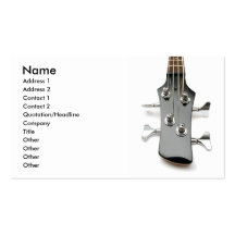 Gitarren-Visitenkarte