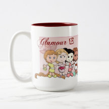 Glamour - Becher Tee Tasse