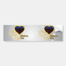 Glanz auf Alaska Autoaufkleber