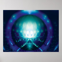Glänzen Poster