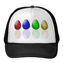Glänzende Ostereier Baseballcap
