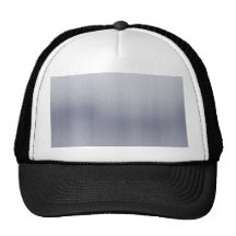 Glänzendes gebürstetes Aluminium gemasert Trucker Mütze