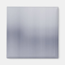 Glänzendes gebürstetes Aluminium gemasert Kühlschrankmagnet