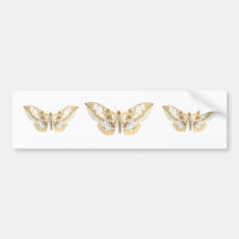 GlassWing Schmetterling Autosticker
