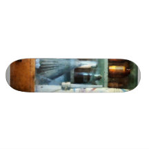 Glastrichter und Friseur Pole Skateboard Brett