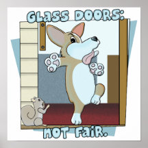 Glastürencorgi-Plakat