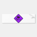 Glatt wenn nasses Straßen-Verkehrszeichen Australi Auto Sticker