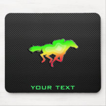 Glattes Pferderennen Mousepad