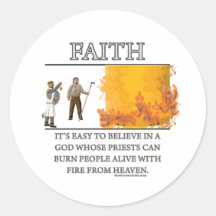 Glauben-Fantasie(De) Motivator Runder Sticker
