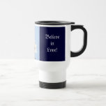 Glauben Sie an Liebe! Kaffeetasse-Magnolien-Blumen