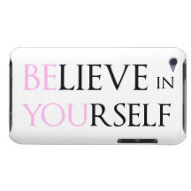 Glauben Sie an selbst - sind Sie Motivationszitat  iPod Touch Cover