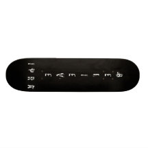 Glauben Sie coolem SkateBoard Skateboarddeck