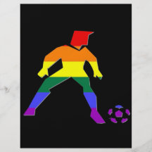 GLBT Fußball-Stolz Individuelle Flyer
