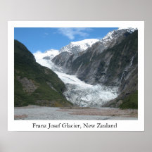 Gletscher Franz Josef, Neuseeland Posterdrucke