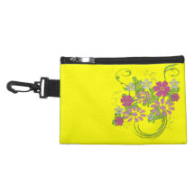 Glitter-Blumen-Duschen-Tasche