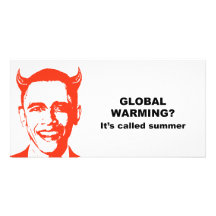 Globale Erwärmung wird Sommer genannt Bildkarte