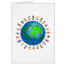 Globale Kinder Karten