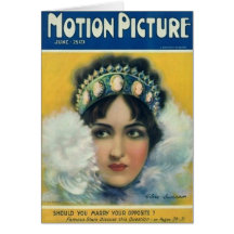 Gloria Swanson-Karte