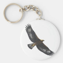 Glorius goldenes Eagle Ansteigen Schlüsselbänder