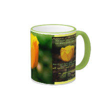 Glück ist wie ein Schmetterlingsbecher Tasse