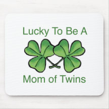 Glücklich Doppelmamma sein Mousepads