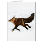 Glückliche Fox-Produkte Karte
