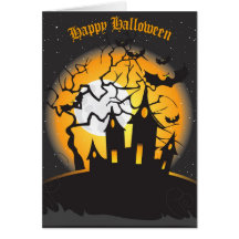 Glückliche Halloween-Karte