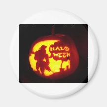 Glückliche Halloween-Linie Magnets