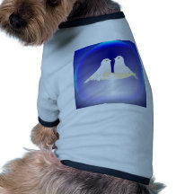 Glückliche kleine Vögel Hund T Shirts