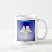 Glückliche kleine Vögel Kaffeetasse