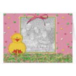 Glückliche Ostern-Foto-Rahmen-Karte