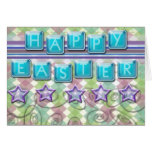 Glückliche Ostern-Karte