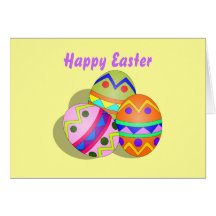 Glückliche Ostern-Karte