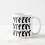 Glückliche schwarze Füße, Tee Haferl