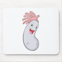 Glückliche Seegurken-Marinetier Mousepads