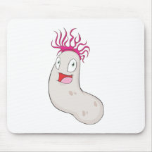 Glückliche Seegurken Mousepad