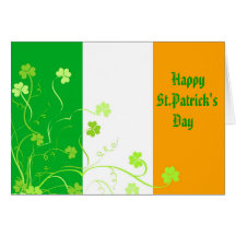 Glücklichen St Patrick Tag - Karte