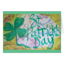 Glücklichen St Patrick Tag! Karte