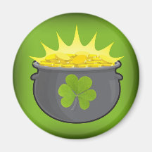 Glücklichen St Patrick Tag! Magnete