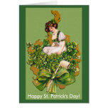 Glücklichen St Patrick Tageskarte
