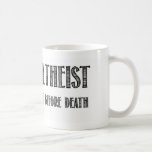 Glücklicher Atheist, den ich an das Leben vor Tod  Teetassen