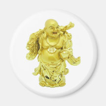 Glücklicher Buddha-Magnet