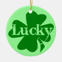 Glücklicher Charme St. Patricks Tages Ornamente